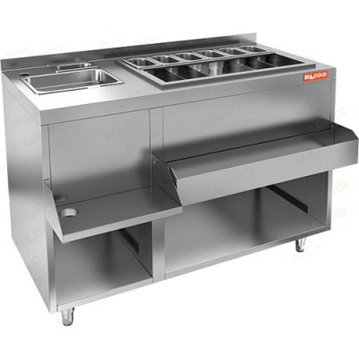 Станция барная без ящиков Hicold НБМКС-12/7БПК Станция барная без ящиков Hicold НБМКС-12/7БПК