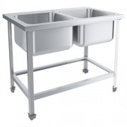 Ванна моечная цельнотянутая ПищТех СТАНДАРТ ВМОц2-400СНК