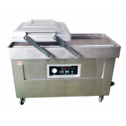 Машина напольная двухкамерная вакуум-упаковочная DZQ-600/2SB SS(1540х770х1040 мм, нерж.газ)