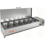 Витрина холодильная настольная HICOLD VRTU 1390