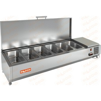 Витрина холодильная настольная HICOLD VRTU 1390 Витрина холодильная настольная HICOLD VRTU 1390