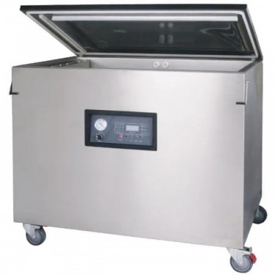 Напольная однокамерная вакуум-упаковочная машина HMR DZQ-1000/2L (нерж., газ) Напольная однокамерная вакуум-упаковочная машина HMR DZQ-1000/2L (нерж., газ)