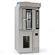 Печь ротационная BASSANINA FR MINI E46.10 комплект с расстойкой FR MINI E46.PR LCD