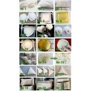 Формующий узел пельменного аппарата Roal Meat QT-100/80 №1 (полумесяц, ровные края; 16-18г)