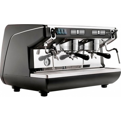 Кофемашина рожковая Nuova Simonelli Appia LIFE 2gr S 220V высокая группа, полуавтомат черная Кофемашина рожковая Nuova Simonelli Appia LIFE 2gr S 220V высокая группа, полуавтомат черная
