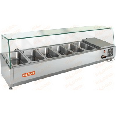 Витрина холодильная настольная HICOLD VRTG 1390 Витрина холодильная настольная HICOLD VRTG 1390