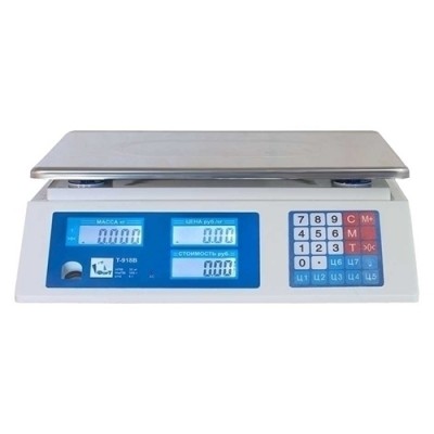 Весы торговые ФорТ-Т 918 (15 кг; 2) LCD Оптима Весы торговые ФорТ-Т 918 (15 кг; 2) LCD Оптима