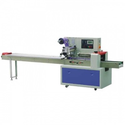 Машина автоматическая горизонтальная упаковочная HMR DXDZ-600D (H-120 mm, L 140-500mm, шаг толкателей 400mm, транспортер на узле попереч запайки) Машина автоматическая горизонтальная упаковочная HMR DXDZ-600D (H-120 mm, L 140-500mm, шаг толкателей 400mm, транспортер на узле попереч запайки)