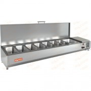 Витрина холодильная настольная HICOLD VRTU 1835