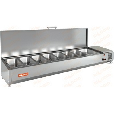 Витрина холодильная настольная HICOLD VRTU 1835 Витрина холодильная настольная HICOLD VRTU 1835