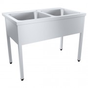 Ванна моечная цельнотянутая ПищТех ПРОФИ ВМОц2-400 ПНТ