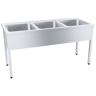 Ванна моечная цельнотянутая ПищТех ПРОФИ ВМОц3-400 ПНТ Ванна моечная цельнотянутая ПищТех ПРОФИ ВМОц3-400 ПНТ