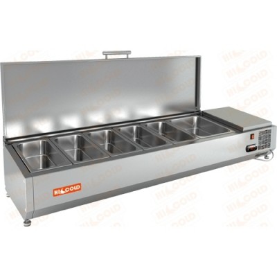 Витрина холодильная настольная HICOLD VRTU 1485 Витрина холодильная настольная HICOLD VRTU 1485