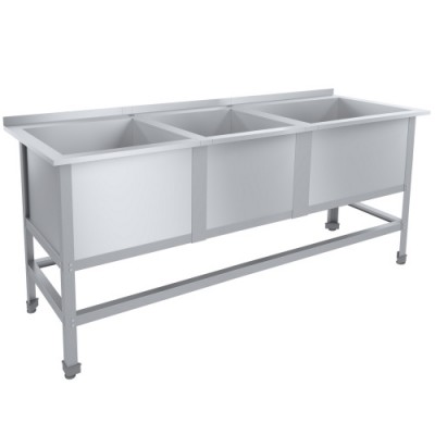 Ванна моечная ПищТех СТАНДАРТ ЦК ВМО3-530СЦК-Мб Ванна моечная ПищТех СТАНДАРТ ЦК ВМО3-530СЦК-Мб