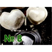 Формующий узел пельменного аппарата Roal Meat QT-100/80 №8 (сердце, ровные края)