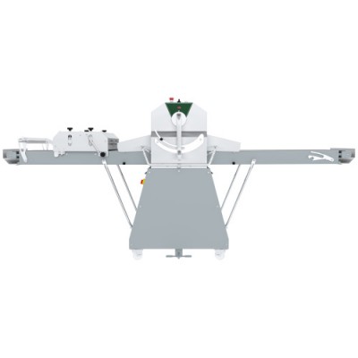 Машина тестораскаточная напольная ПищТех МРТУ-1400/600 со станцией нарезки Машина тестораскаточная напольная ПищТех МРТУ-1400/600 со станцией нарезки
