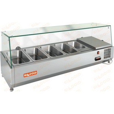 Витрина холодильная настольная HICOLD VRX 1200 Витрина холодильная настольная HICOLD VRX 1200