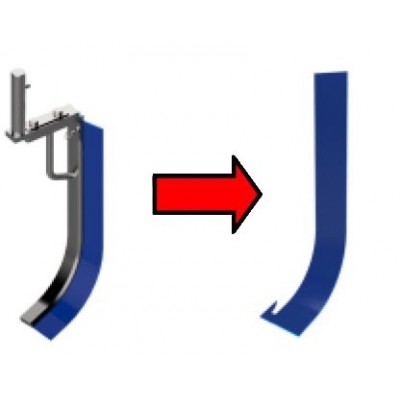 Лезвие скребка миксера STARMIX PL80 арт. PLAN040142A (для пониж. дежи 40л) Лезвие скребка миксера STARMIX PL80 арт. PLAN040142A (для пониж. дежи 40л)