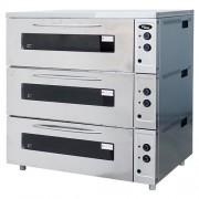 Шкаф жарочно-пекарский Шжэ/3 (секцион. краш. мет+нерж.) арт. 22116к (1230х935х1370 мм, 14,4кВт,220В)