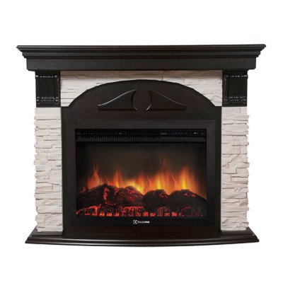 Портал Firelight Torre 30S камень белый, шпон венге Портал Firelight Torre 30S камень белый, шпон венге