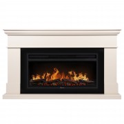 Каминокомплект: Очаг Electrolux EFP/P-4220LS, портал California 42/40/36, молочный