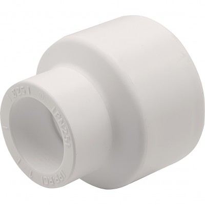 Муфта THERMOLIGHT переходная PP-R НР-ВР 50/25 белый (10/160) Муфта THERMOLIGHT переходная PP-R НР-ВР 50/25 белый (10/160)