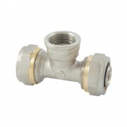 Тройник ALTSTREAM переходной (в.р.) 16х1/2quot;х16, цанга (16/128)