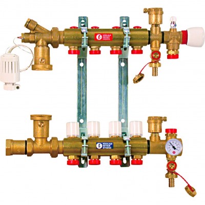 Узел коллекторный Giacomini сборный с обвязкой 1quot; x 18 /4, R557Y004 Узел коллекторный Giacomini сборный с обвязкой 1quot; x 18 /4, R557Y004