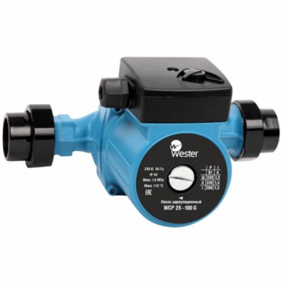 Насос циркуляционный Wester WCP 25-100G Насос циркуляционный Wester WCP 25-100G
