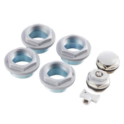 Набор присоединительный Royal Thermo 3/4'' silver Набор присоединительный Royal Thermo 3/4'' silver