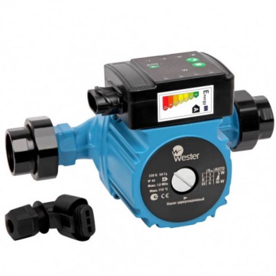 Насос циркуляционный Wester WPE 32-60G (с гайками) Насос циркуляционный Wester WPE 32-60G (с гайками)