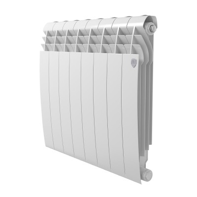 Радиатор биметаллический Royal Thermo BILINER B 500 Белый - 8 секц. Радиатор биметаллический Royal Thermo BILINER B 500 Белый - 8 секц.