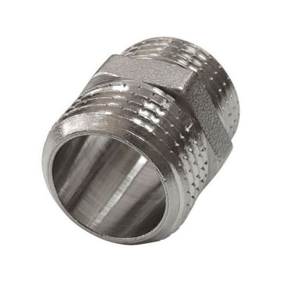 Ниппель VALFEX никел. НР-НР 1/2quot; (300/10) (60/10), арт. VF.582.N.012 Ниппель VALFEX никел. НР-НР 1/2quot; (300/10) (60/10), арт. VF.582.N.012