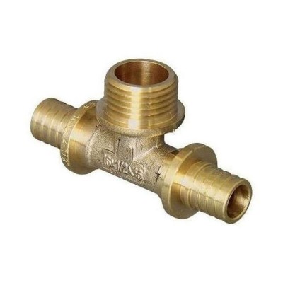 Тройник ALTSTREAM (н.р.) 20х1/2quot;х20 аксиал Тройник ALTSTREAM (н.р.) 20х1/2quot;х20 аксиал