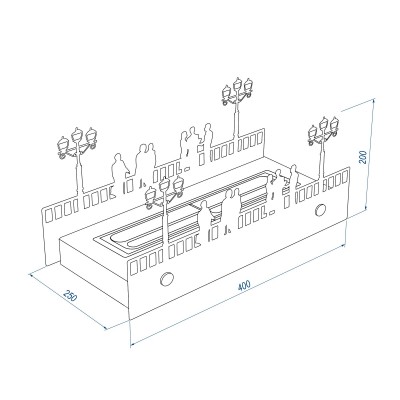 Биокамин Firelight BFP-T400MB Magic Биокамин Firelight BFP-T400MB Magic
