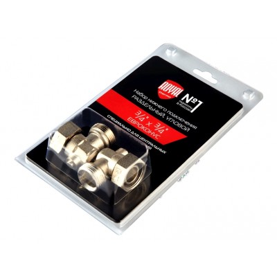 Набор нижнего подключения Royal Thermo угловой раздельный 3/4х3/4ЕК Набор нижнего подключения Royal Thermo угловой раздельный 3/4х3/4ЕК