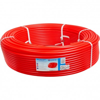 Труба из полиэтилена PЕ-RТ ф20х2,0 Политэк, красный, бухта 200м Труба из полиэтилена PЕ-RТ ф20х2,0 Политэк, красный, бухта 200м