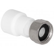 Муфта TEBO бел. PP-R с накидной гайкой 20х1/2quot; (50/300), арт. 030021701