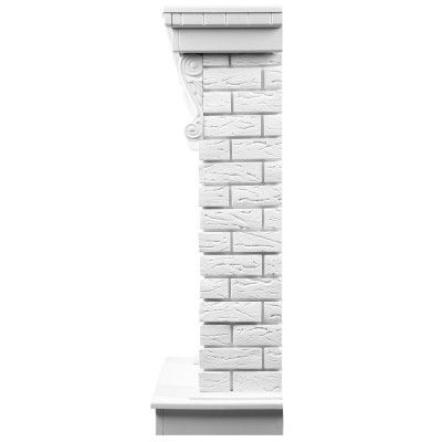 Портал Firelight Jersey Classic камень белый, белый дуб Портал Firelight Jersey Classic камень белый, белый дуб