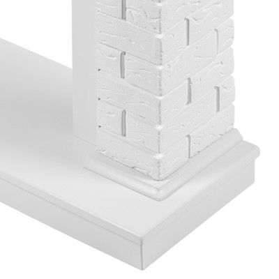 Портал Firelight Jersey Classic камень белый, белый дуб Портал Firelight Jersey Classic камень белый, белый дуб