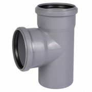 Тройник Ostendorf 50х50х87град. HTEA внутр.кан. PPS цв.белый