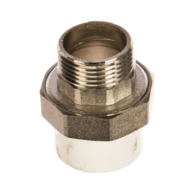 Муфта РОСТерм PPR комбинированная с раз. раструбом D32х1 НР Муфта РОСТерм PPR комбинированная с раз. раструбом D32х1 НР