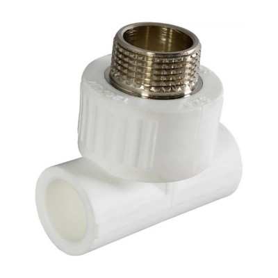 Тройник РОСТерм PPR комбинированная D20х3/4 х20 НР Тройник РОСТерм PPR комбинированная D20х3/4 х20 НР