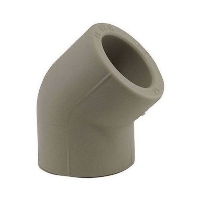 Угольник TEBO сер. PP-R 45 град. 50 (8/72), арт. 031030206 Угольник TEBO сер. PP-R 45 град. 50 (8/72), арт. 031030206