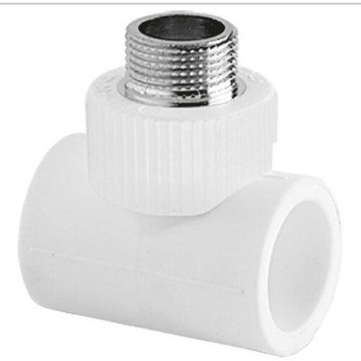 Тройник TEBO бел. PP-R комбинированный 25x1/2quot; НР (20/100), арт. 030043404 Тройник TEBO бел. PP-R комбинированный 25x1/2quot; НР (20/100), арт. 030043404