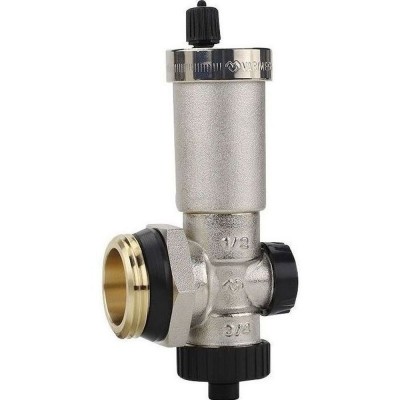 Группа концевая Varmega, НР 1quot;, с дренажным вентилем и автоматическим воздухоотводчиком VM15902 Группа концевая Varmega, НР 1quot;, с дренажным вентилем и автоматическим воздухоотводчиком VM15902