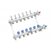 Коллектор распределительный HKV-D на 7 контуров нерж .сталь