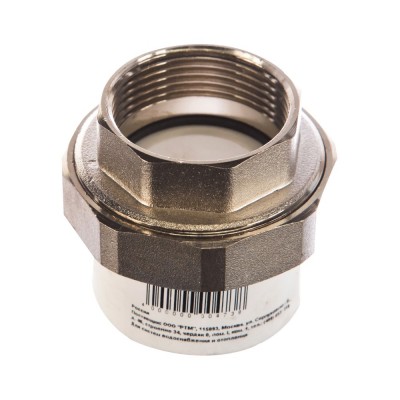 Муфта РОСТерм PPR комбинированная с раз. раструбом D40х1.1/4 ВР Муфта РОСТерм PPR комбинированная с раз. раструбом D40х1.1/4 ВР