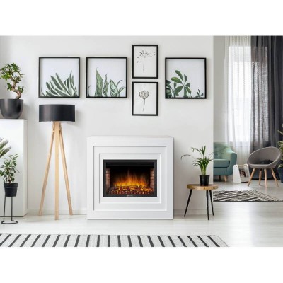 Каминокомплект:Биокамин Firelight BFP/P-3020+Портал Cubo 30 белый Каминокомплект:Биокамин Firelight BFP/P-3020+Портал Cubo 30 белый