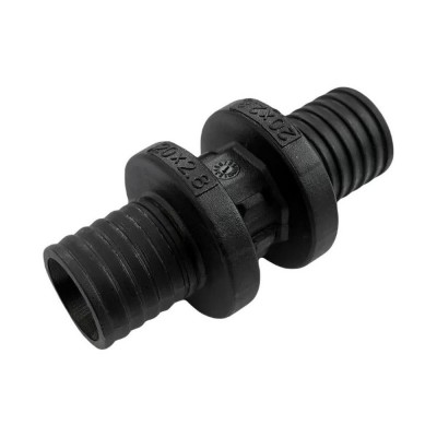 Муфта VARMEGA Slide-fit равносторонняя, 20, аксиальная, PPSU, VM50602 Муфта VARMEGA Slide-fit равносторонняя, 20, аксиальная, PPSU, VM50602